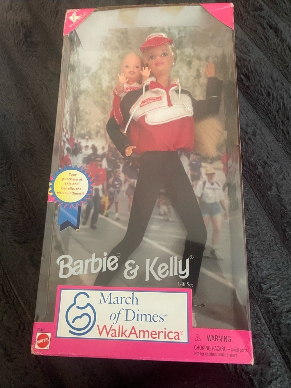 Barbie and Kelly 1998 March of Dimes Walk America Mattel